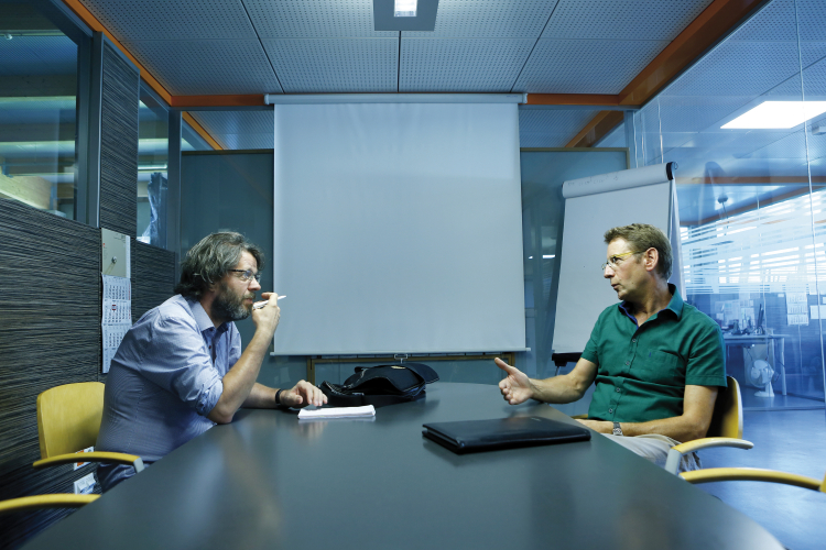 Georg Mair im Gespräch mit Marco Lamber