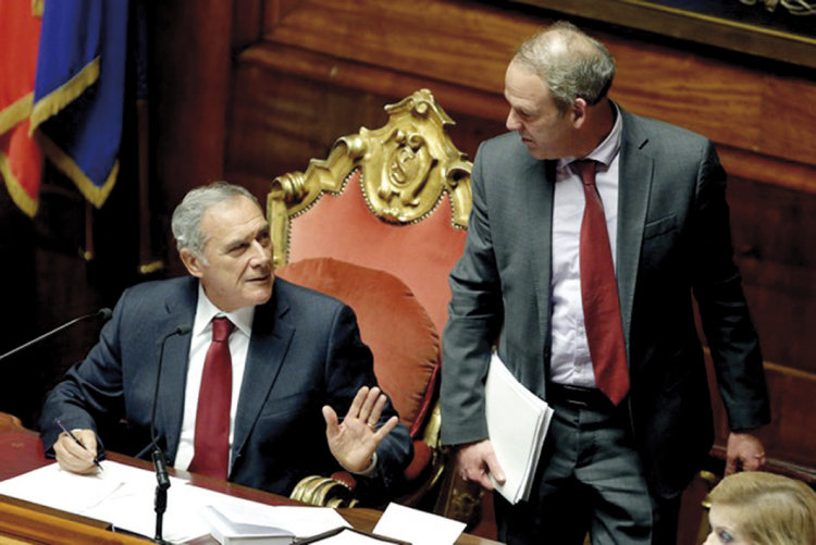 Pietro Grasso, Zeller