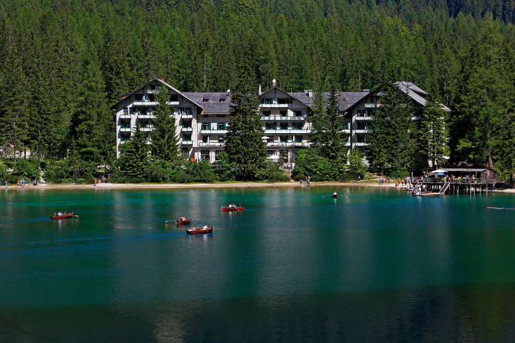 Pragser Wildsee und das Grandhotel