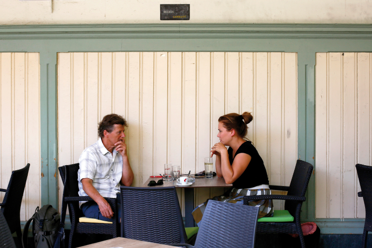 Markus Larcher mit Stefanie Nagler