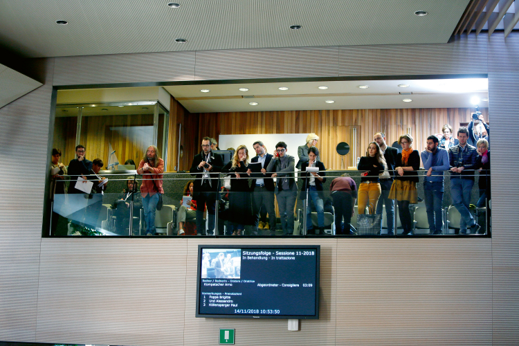 Presse im Landtag