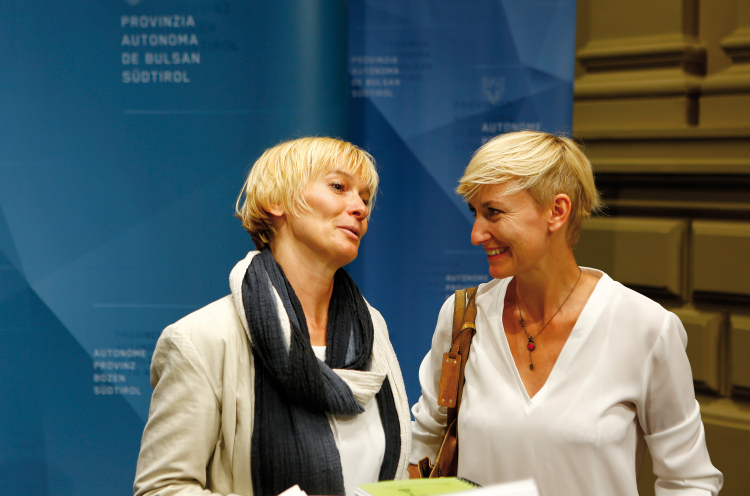 Marianne Siller und Alexandra Aschbacher 