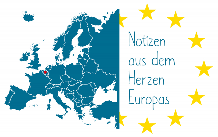 Europakarte Brüssel