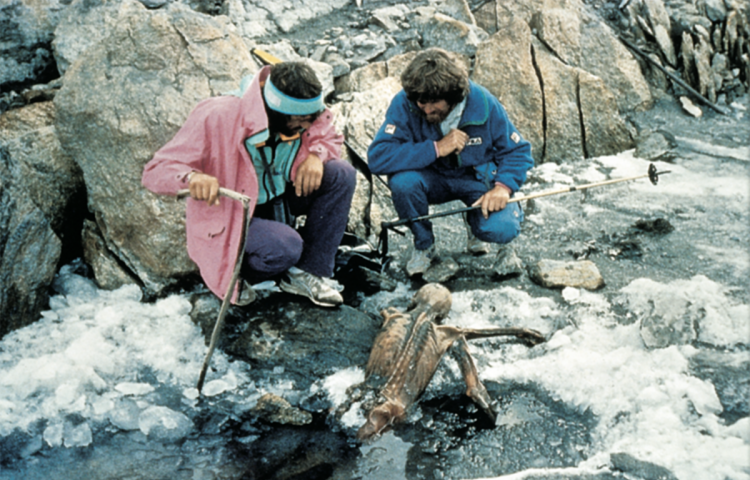 Bergsteiger Reinhold Messner und Hans Kammerlander 